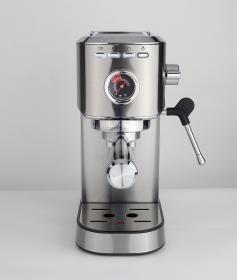 capsule + coffee powder + milk foam 3 in 1 semi-automatic coffee machine.  20Bar extraction mocha, 1 cup / 2 cup, 1350W, powder hammer 51mm