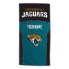 [Personalization Only] OFFICIAL NFL Jersey Personalized Beach Towel - Jacksonville Jaguars