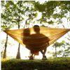 1pc Bohemian Camping Hammock For Outside; Portable Lightweight Parachute; Single Travel Hammock; For Backpack; Beach; Backyard; Hiking For Adult